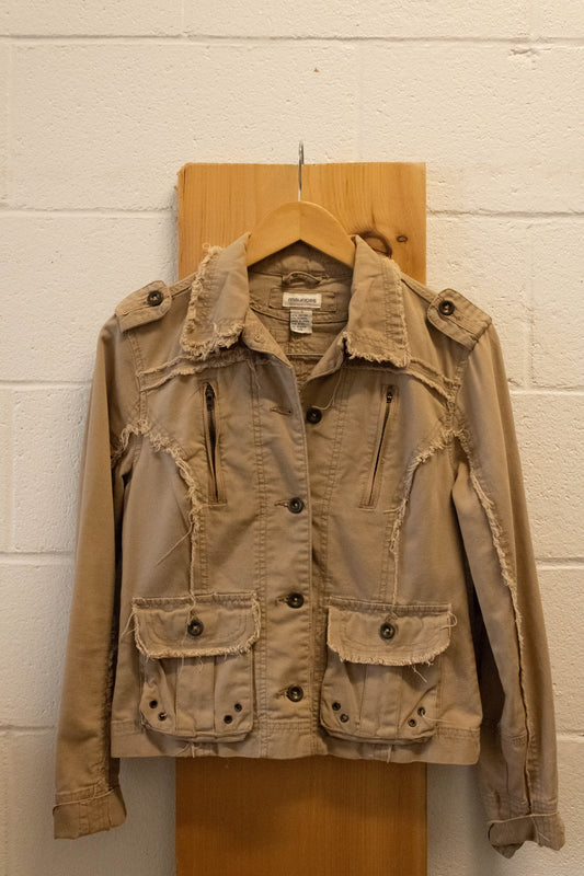 Tan Utility Jacket : S