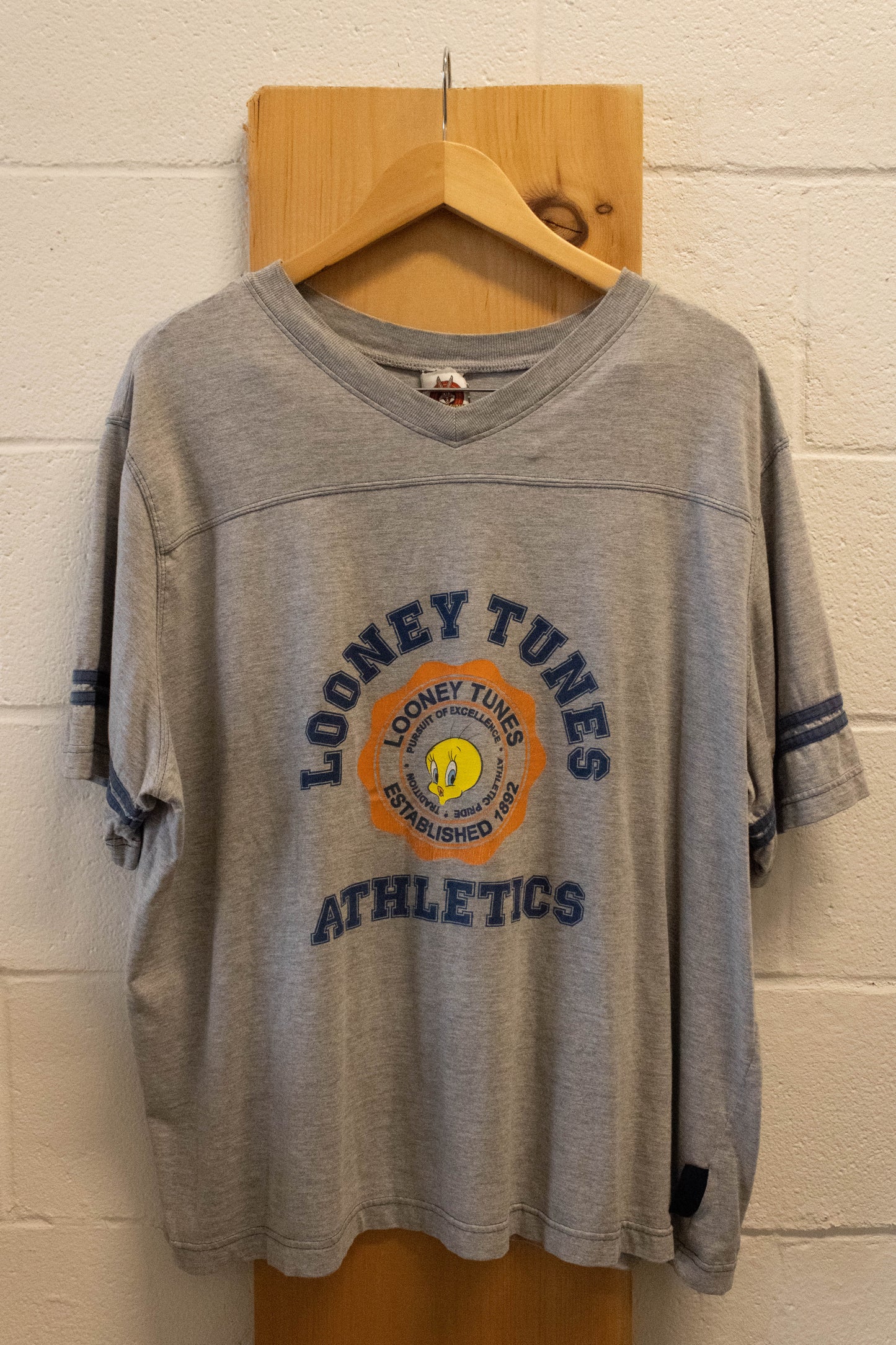 Grey Looney Tunes Tee : XL