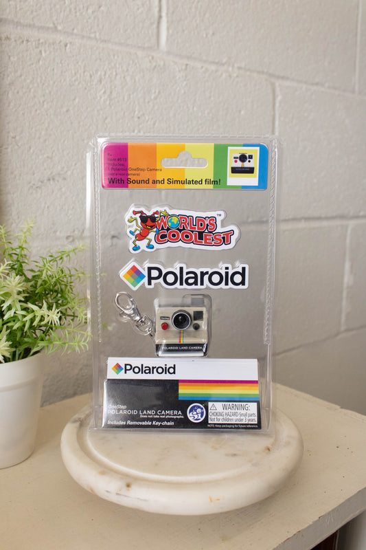 Polaroid Camera Keychain