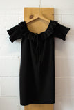 Zara Off Shoulder Black Dress : S