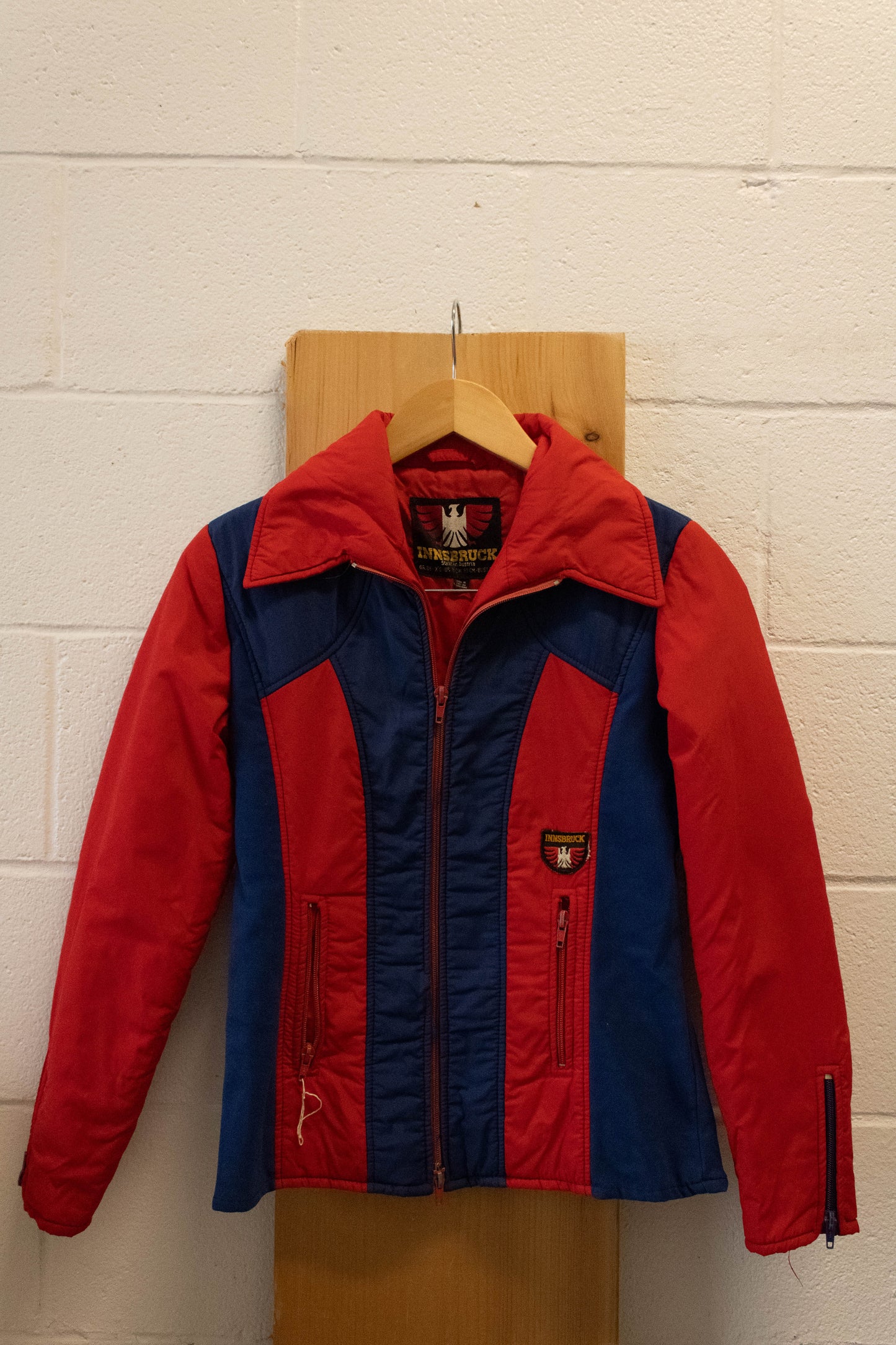 Vtg Red Ski Jacket : XS