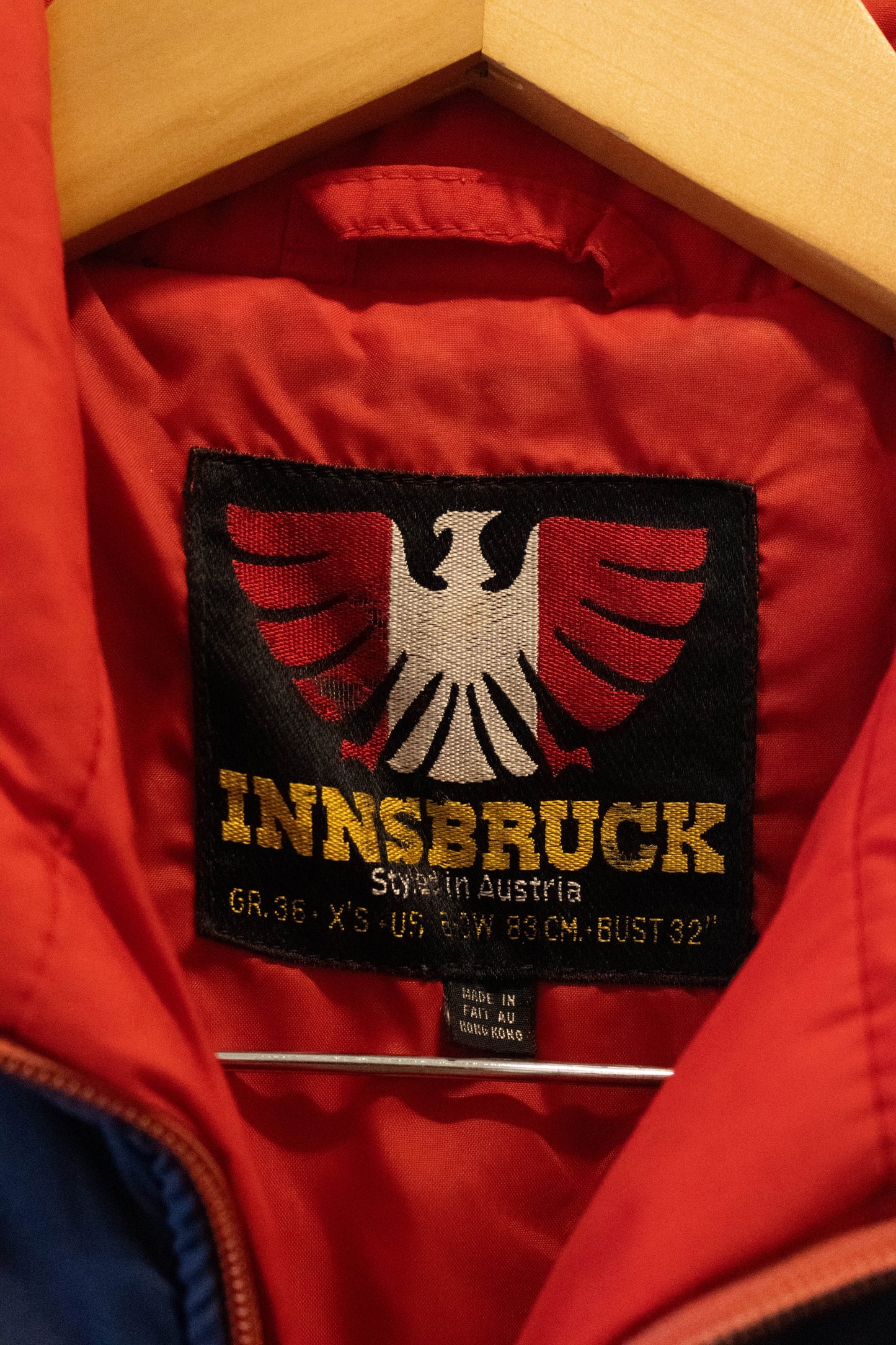 Vtg Red Ski Jacket : XS