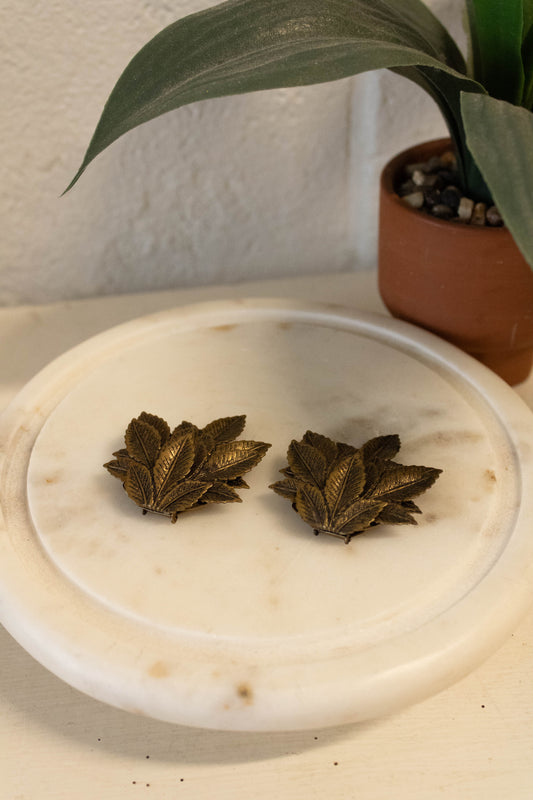 Pair of Leaf Shoe Clips