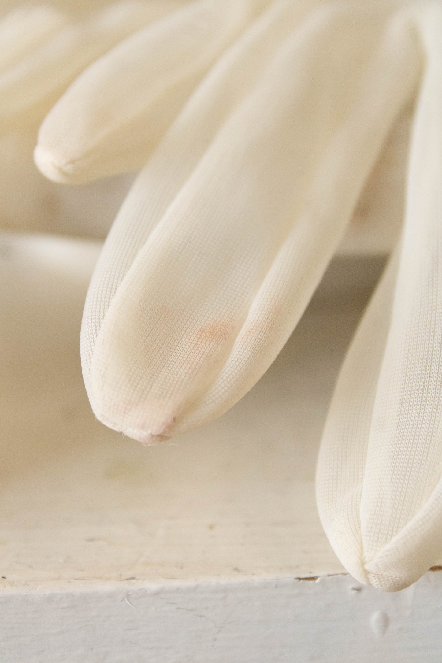 Sheer Ivory Gloves