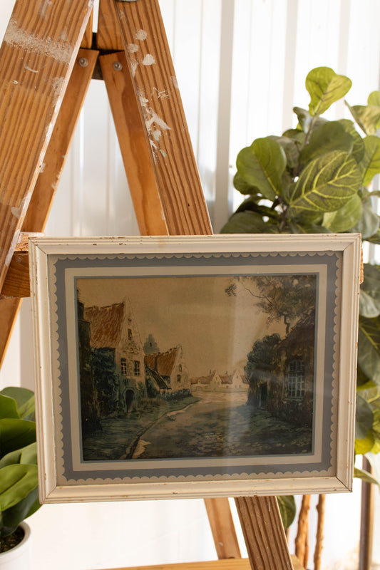 Village Framed Art (Local Pick Up Only)