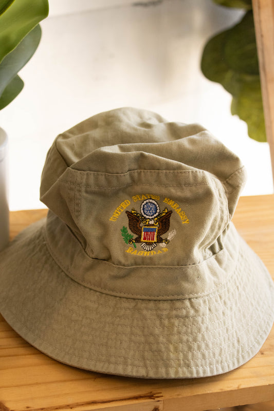 Khaki Embassy Bucket Hat