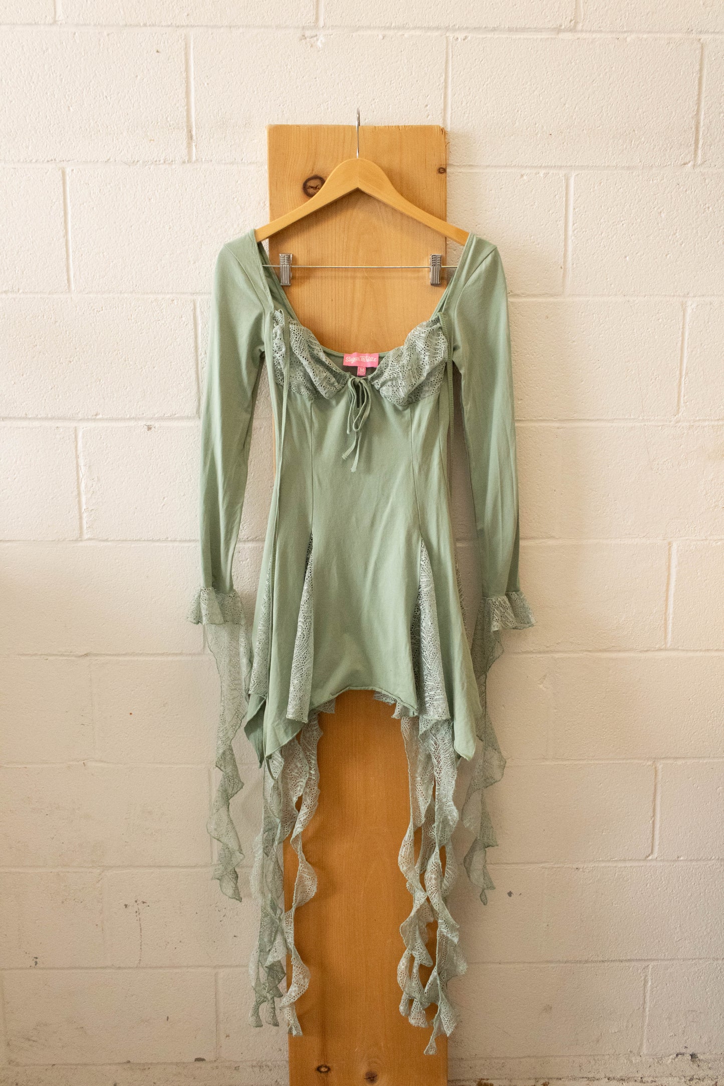 Mint Fairy Lace Dress : M