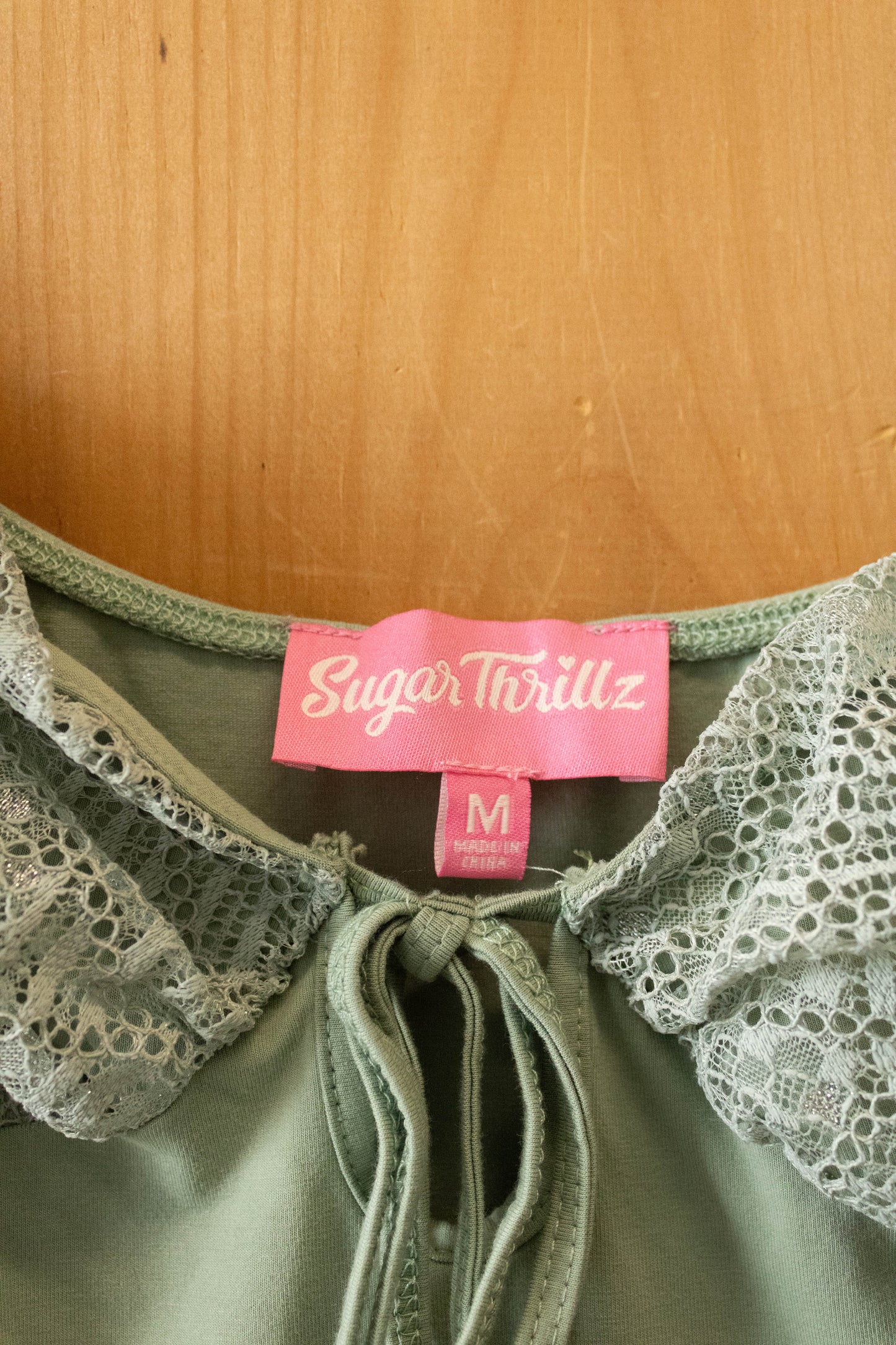 Mint Fairy Lace Dress : M