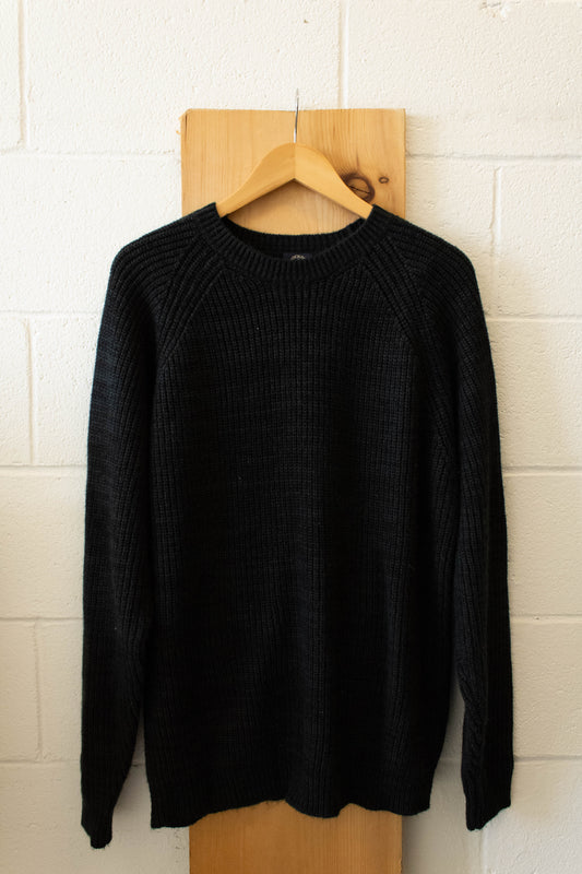 Vtg Dark Grey Sweater : L