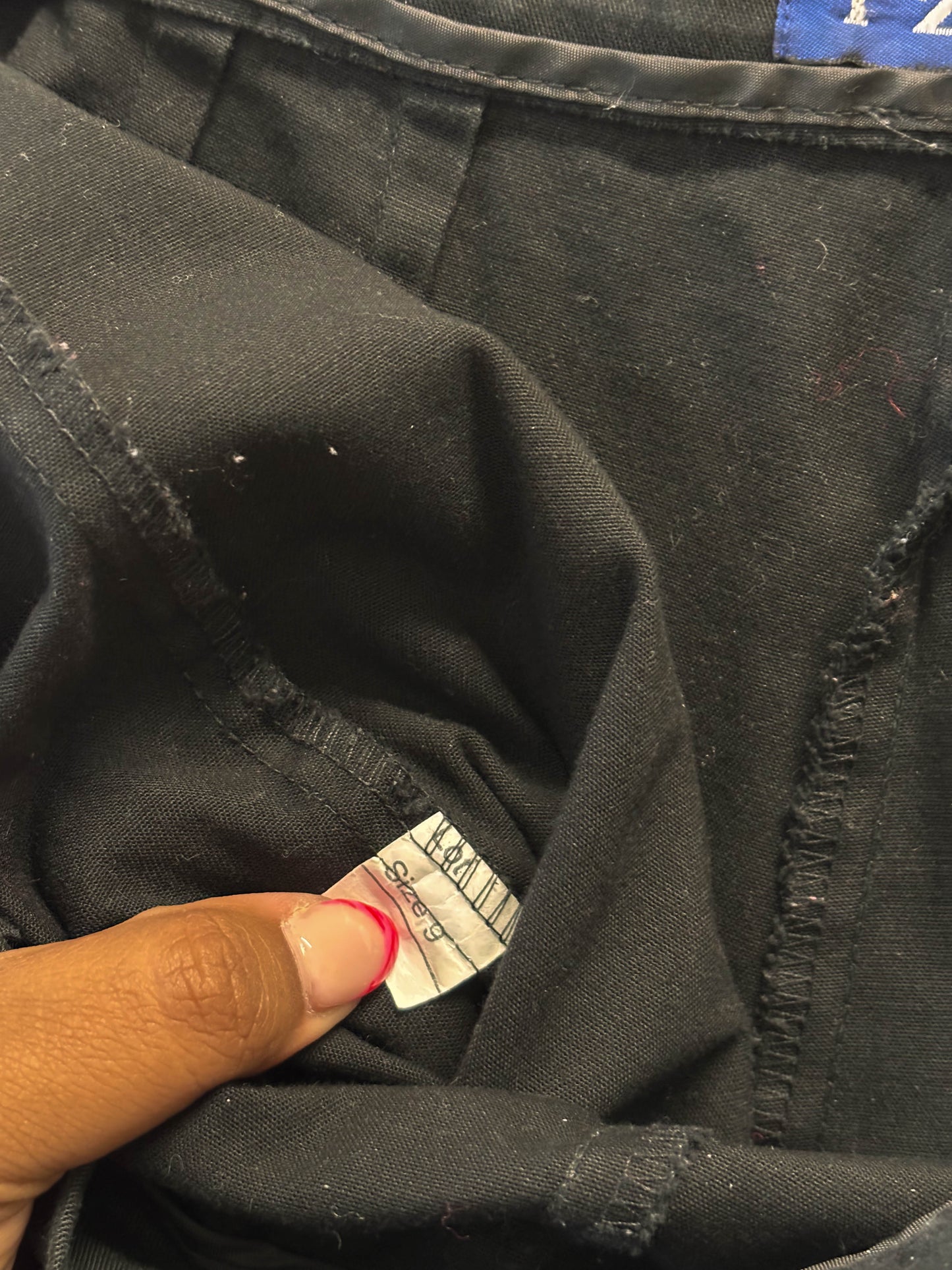 Vtg Black Capri Pants : 9