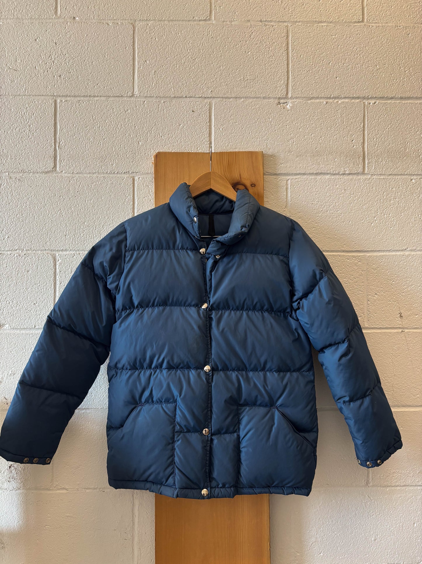 Vtg Blue L.L.Bean Puffer Jacket : Wms L