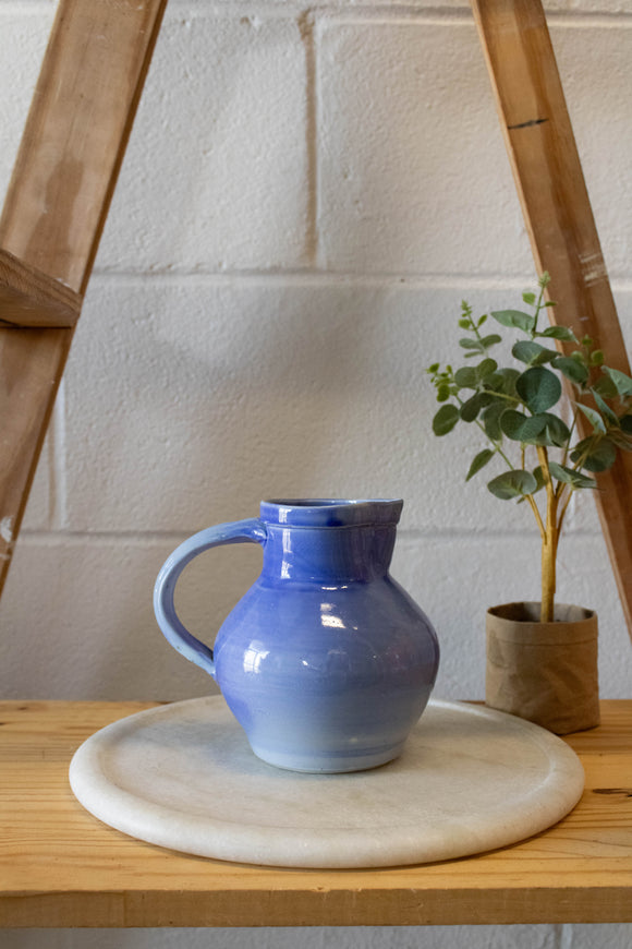 Blue Ceramic Pitcher (Local Pickup Only)