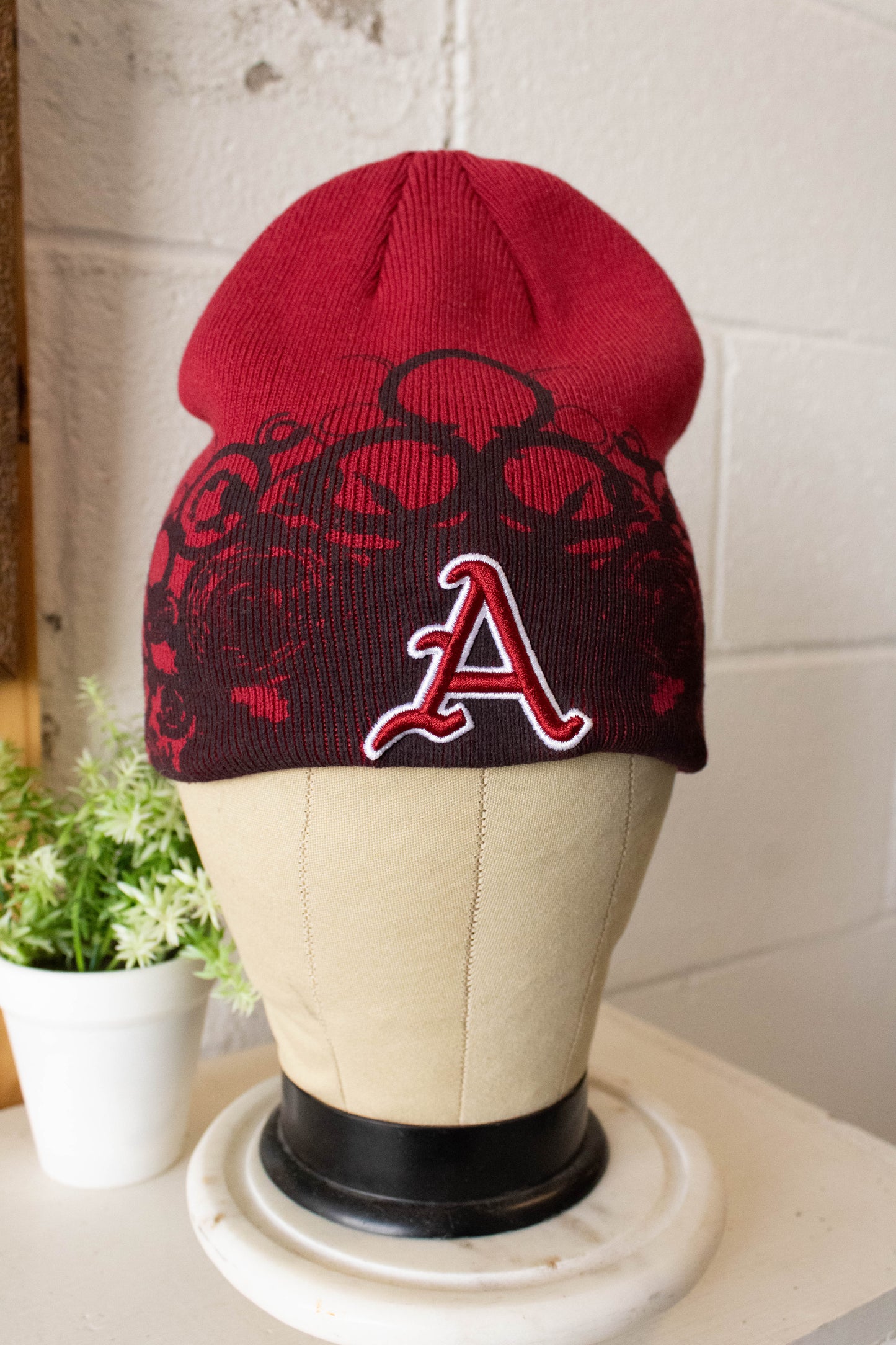 Red Arkansas Beanie