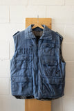 Blue Blanket Lined Vest : L/XL