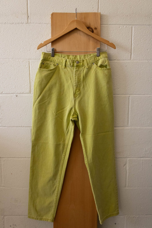 Lime Green Jeans : 32