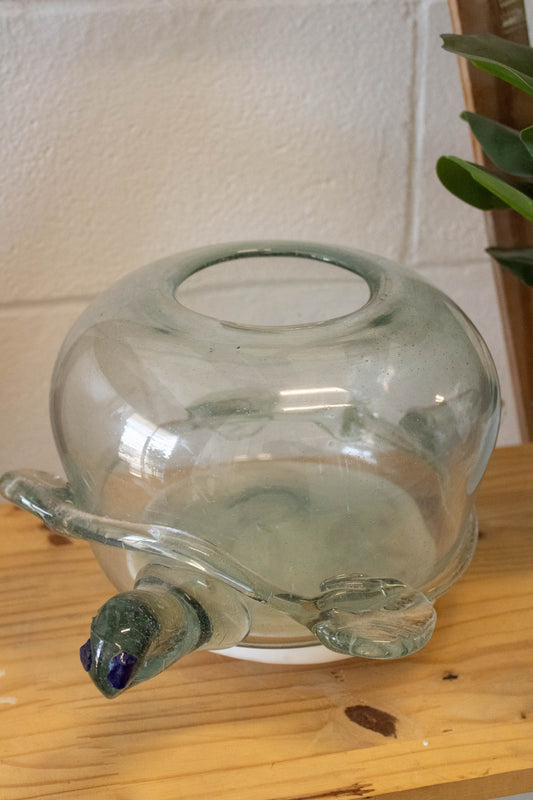 Glass Sea Turtle Bowl (Local Pick Up Only)