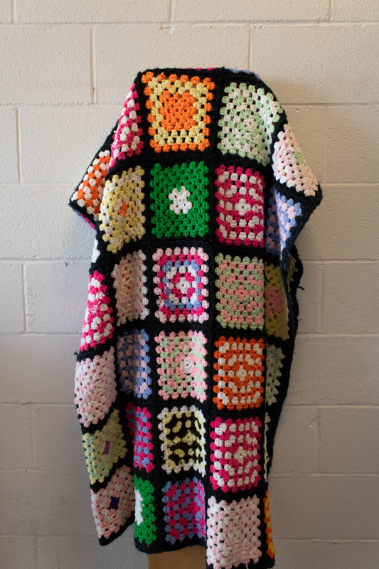 Pink Crochet Blanket