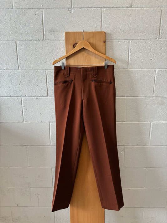 Vtg Rust Stetson Trousers : 34” Waist