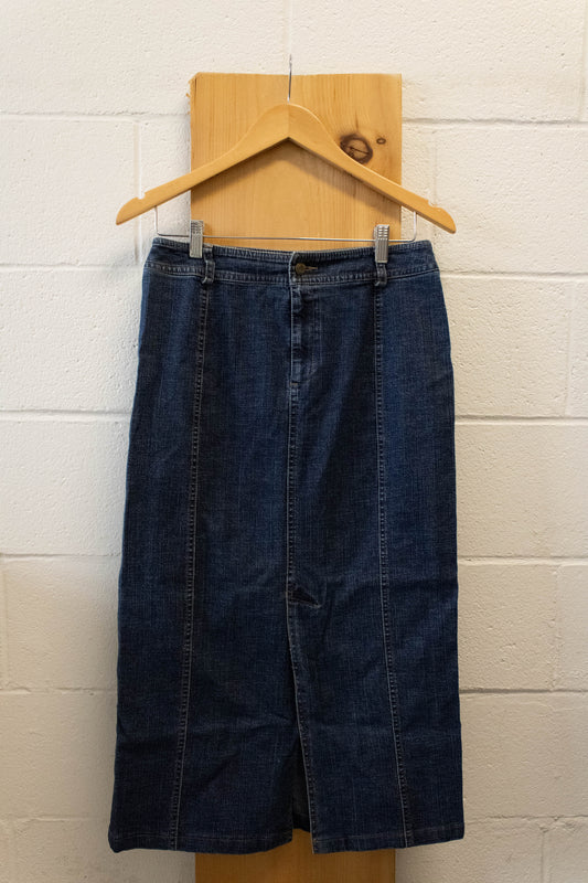 Denim Maxi Skirt : 10