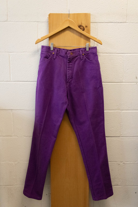 Purple Wrangler Jeans : 30