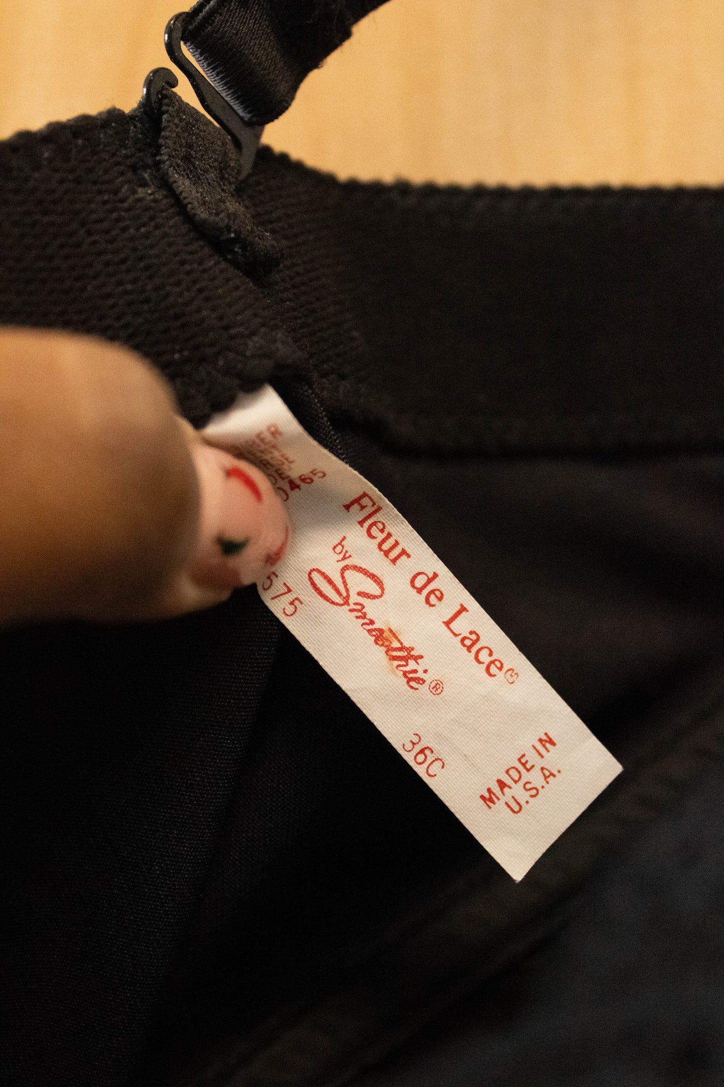 Vtg Black Bodysuit : 36C