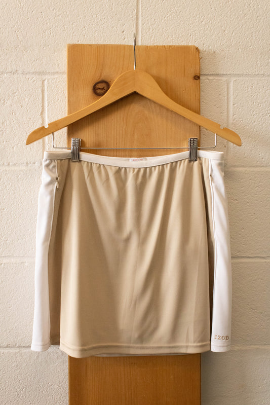 Tan and White Skort : M