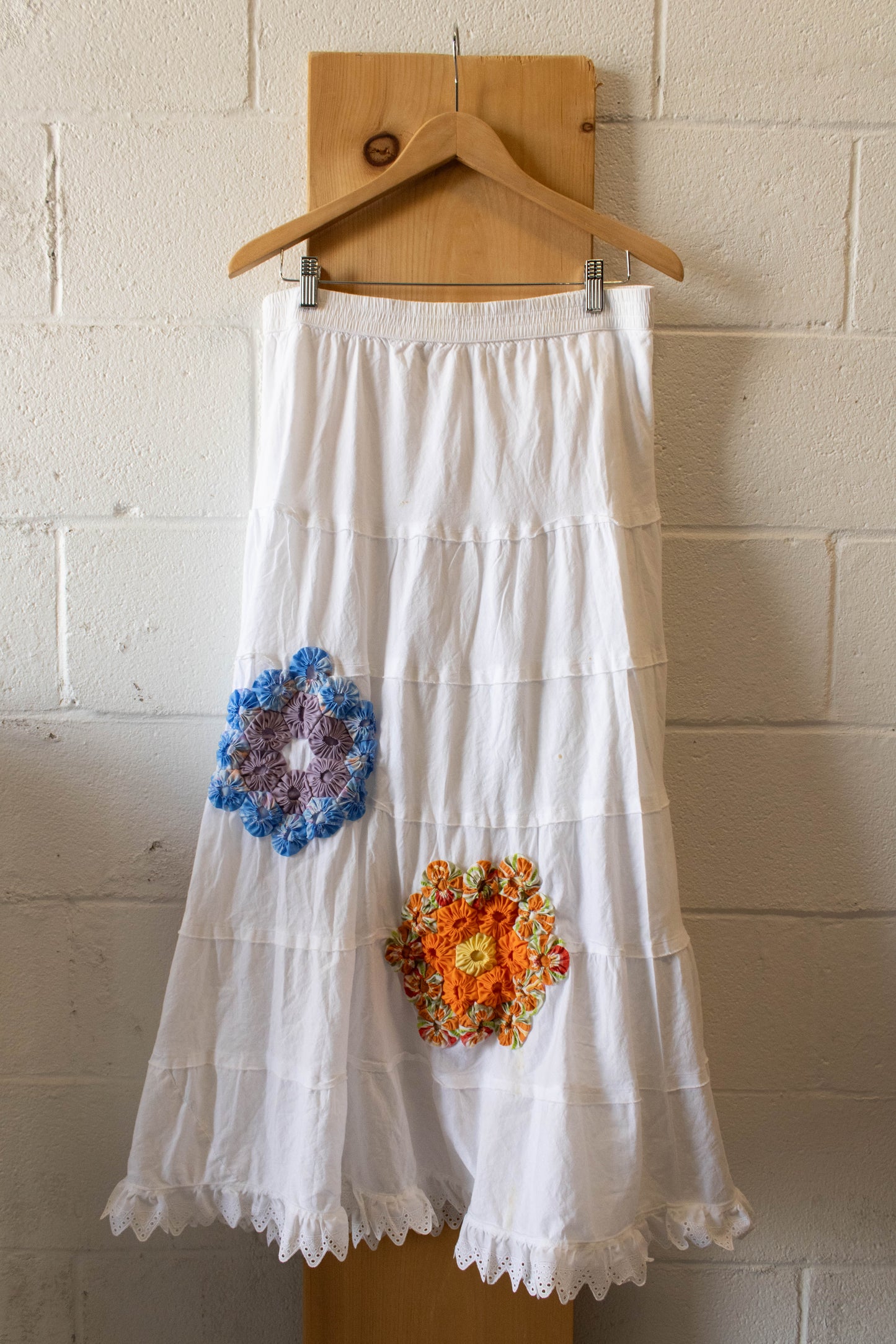 WHSE479 Original White YoYo Skirt : L