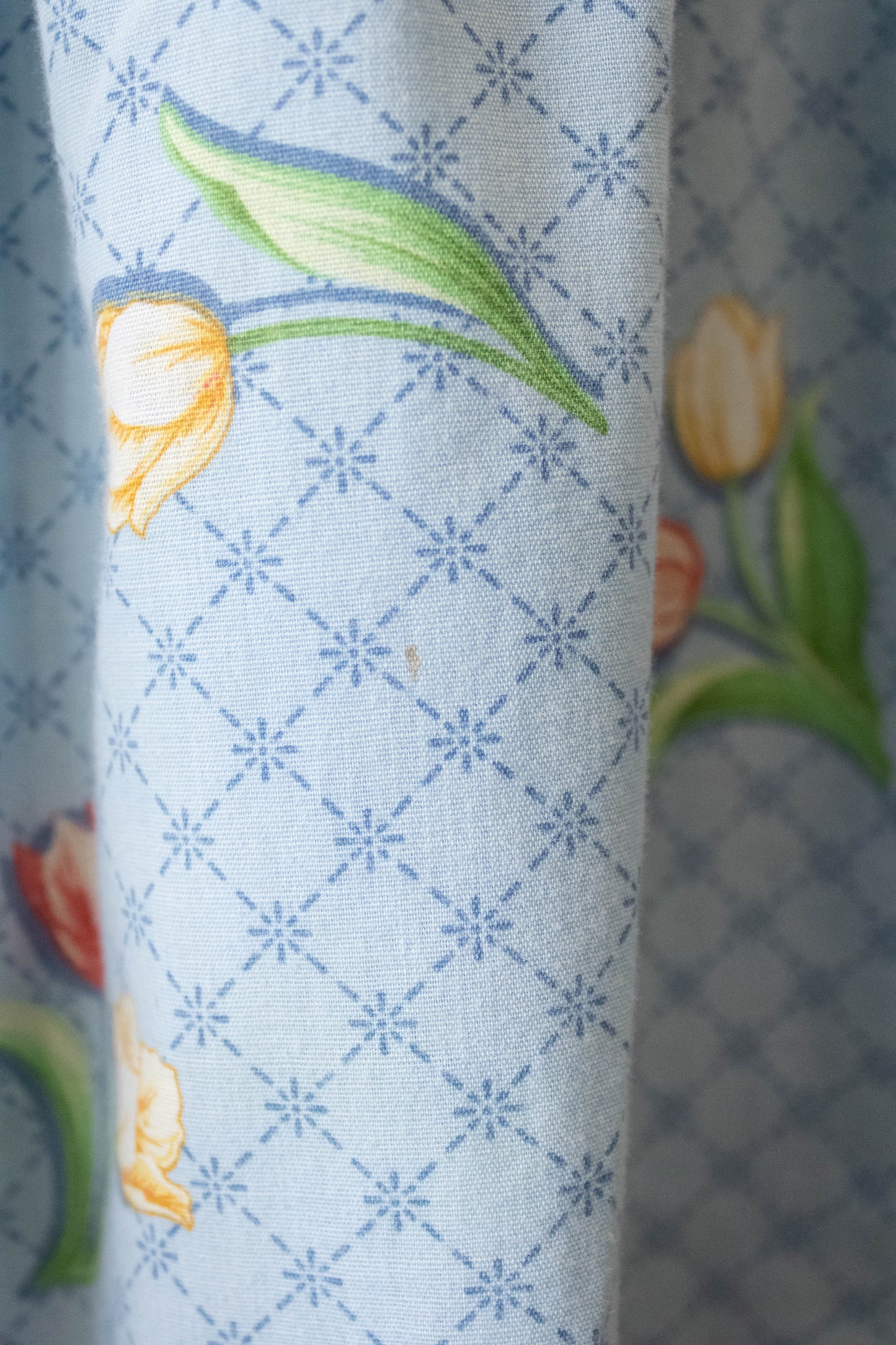 Vtg Blue Tulip Dress : M