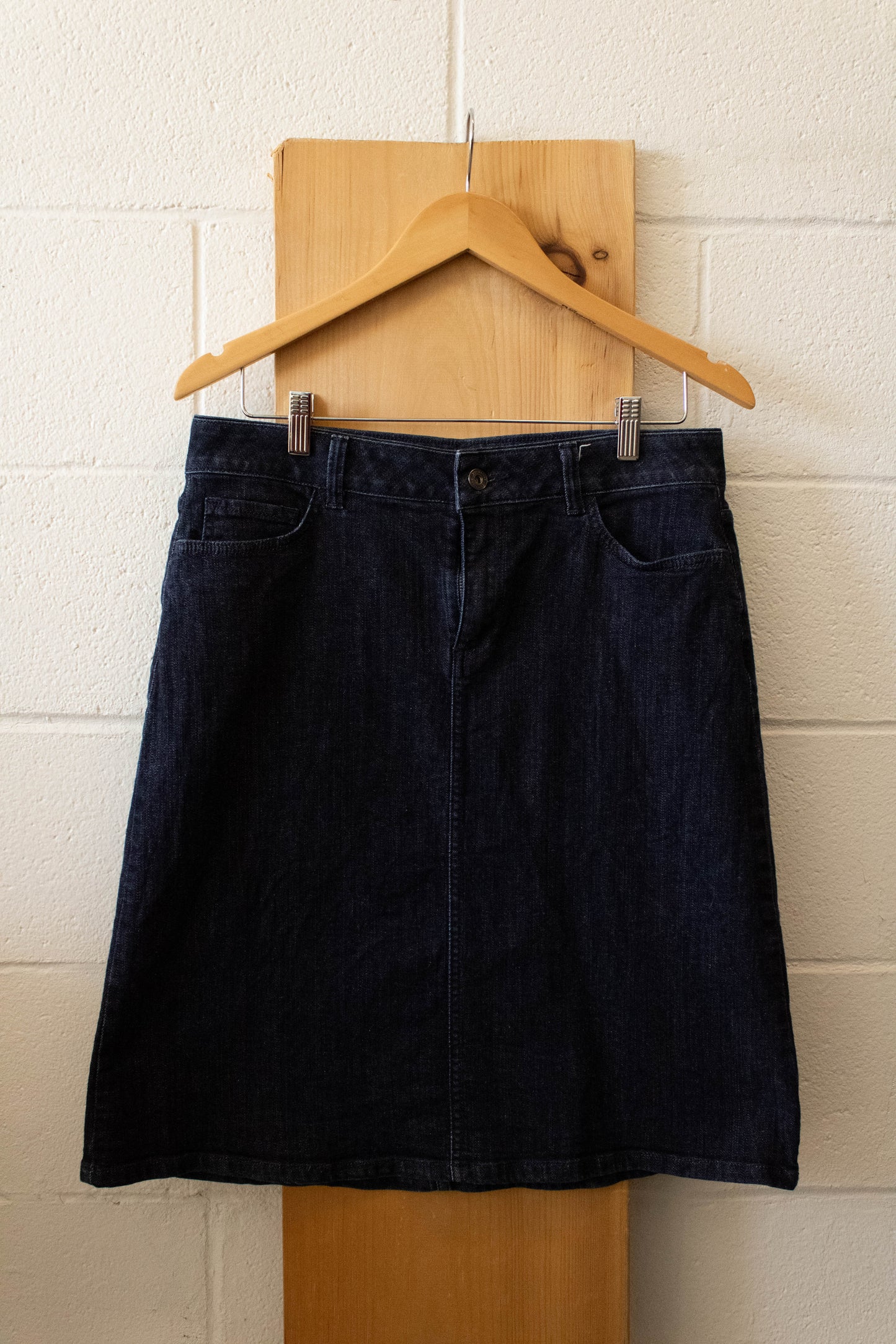 Vtg Denim Skirt : 8