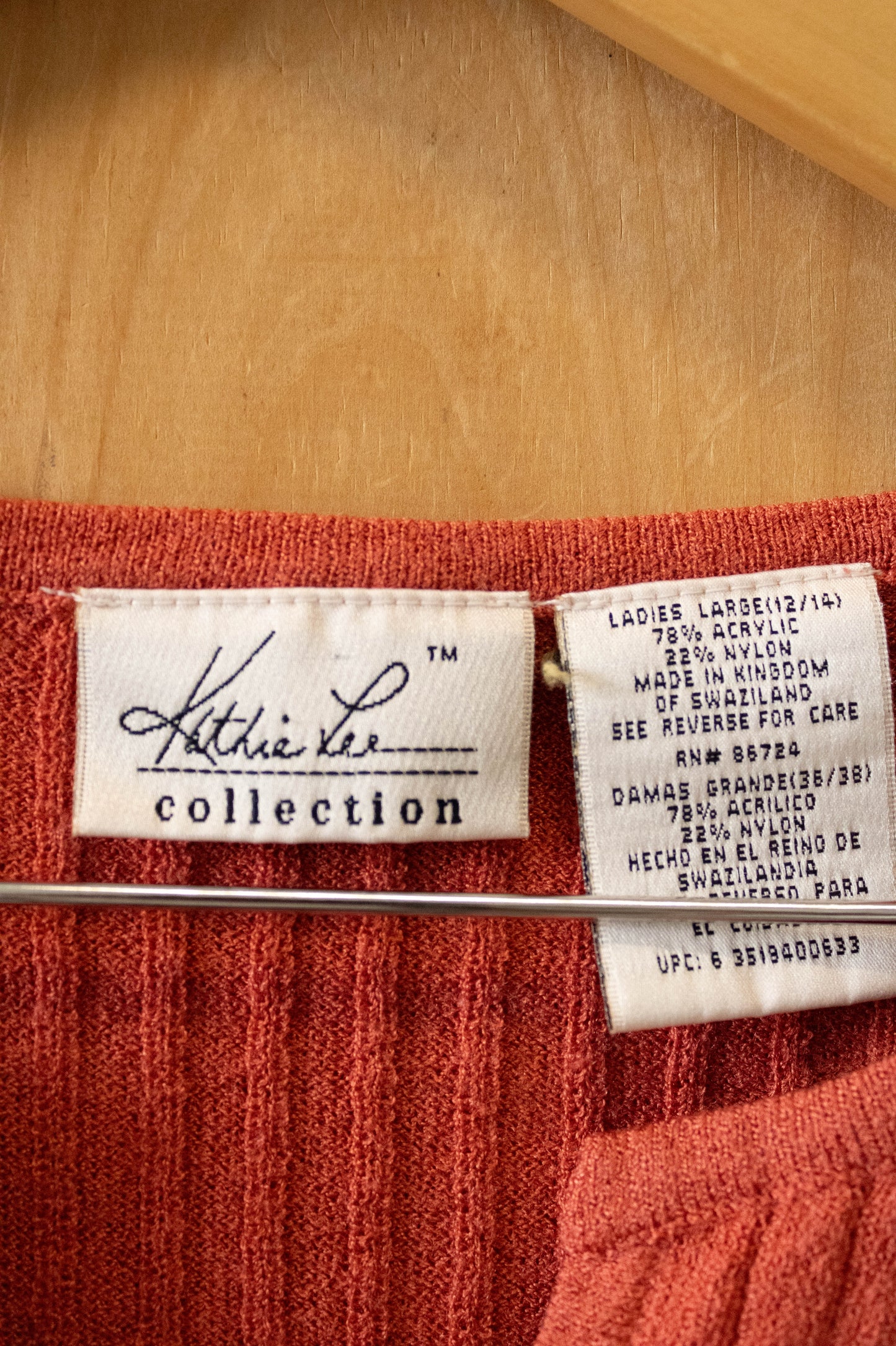 Vtg Ribbed Tank : L