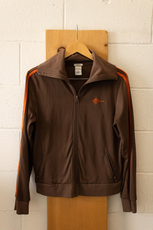 Brown Track Jacket : L