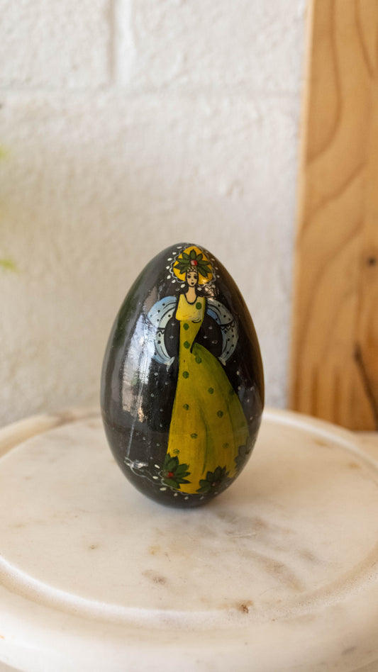 Hand Painted Lacquered Egg