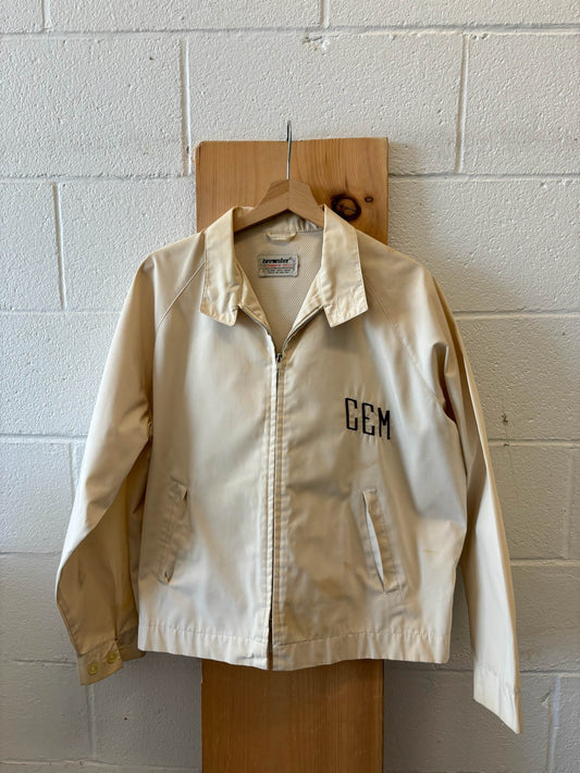 Vtg Khaki Jacket : L