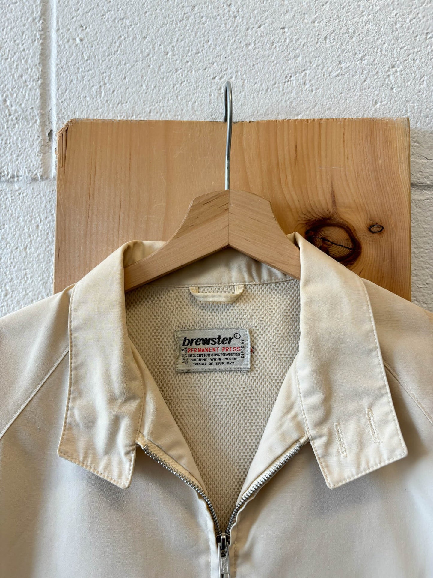 Vtg Khaki Jacket : L