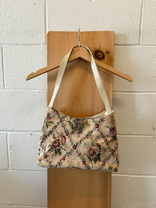 Floral Tapestry Purse