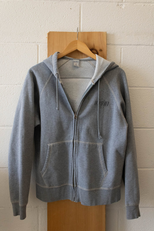 Grey Kauai Zip Up Hoodie : S