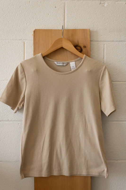 Vtg Tan Tee : PS