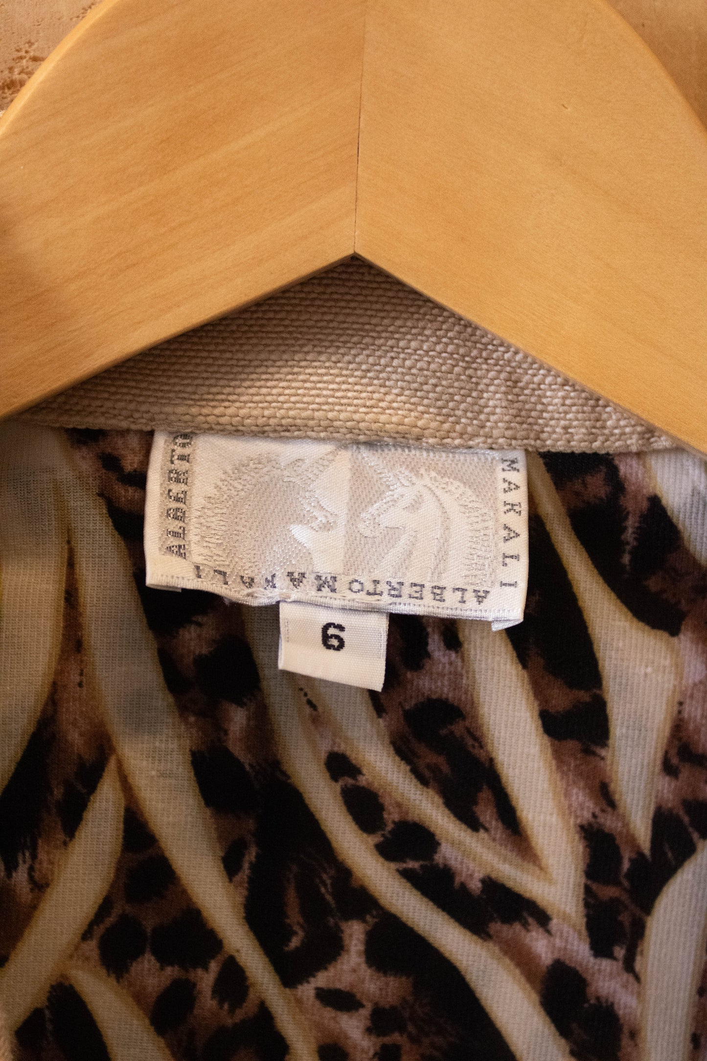 Vtg Brown Printed Jacket : 6
