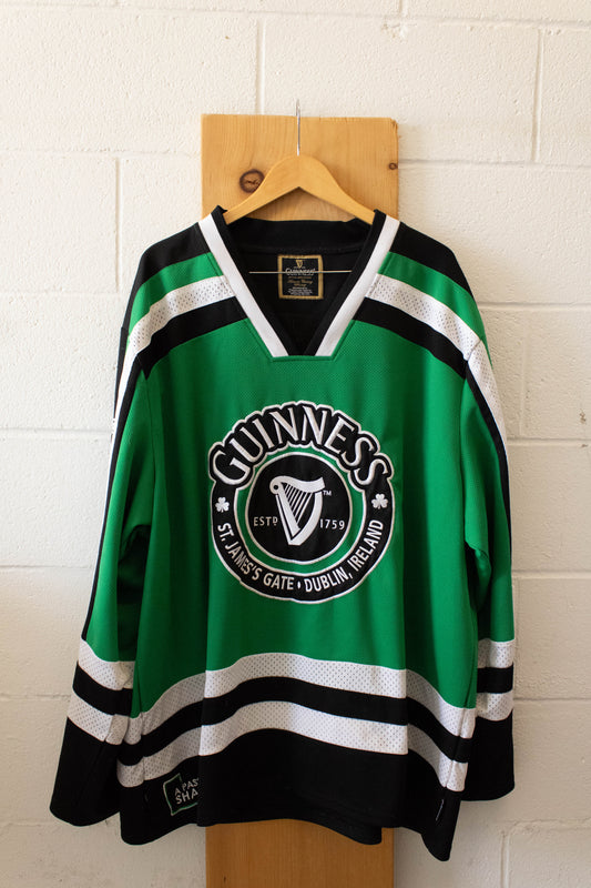 Guinness Green Hockey Jersey : XXXL
