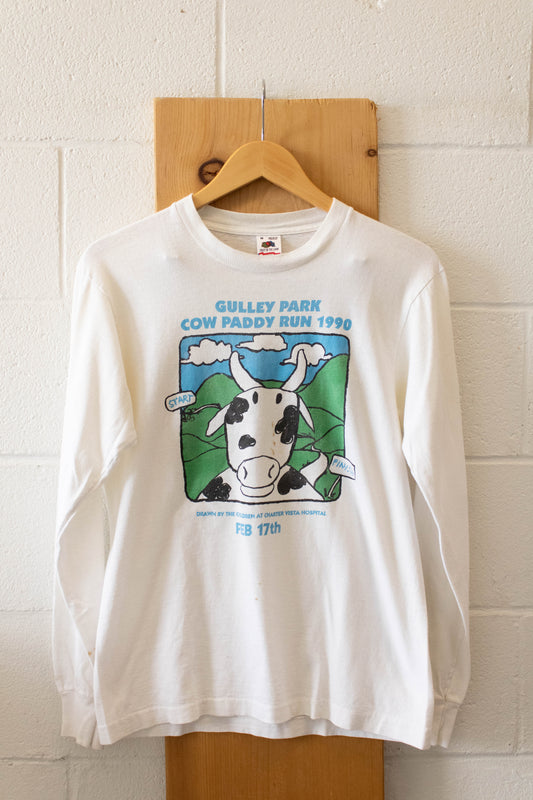 90's Cow Paddy Run Tee : M