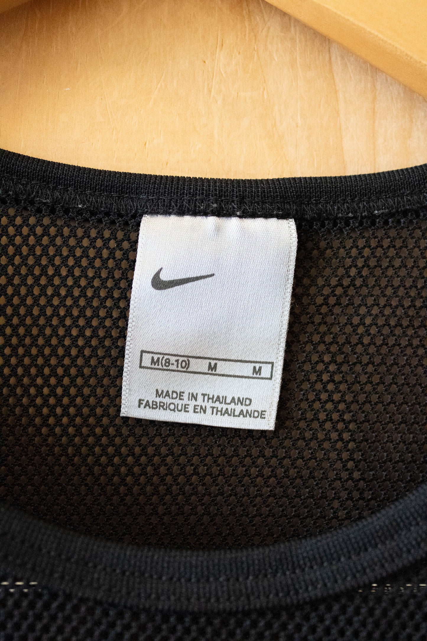 Black Mesh Nike Top : M