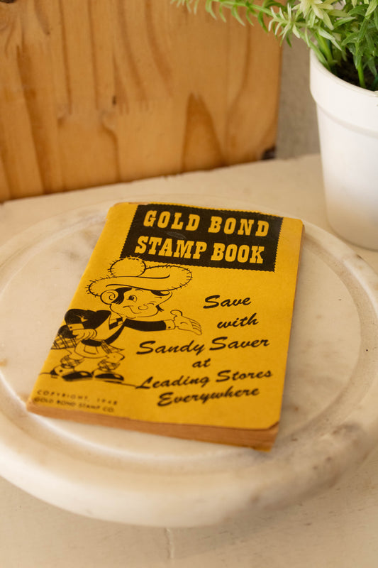 Gold Bond Stamp Book