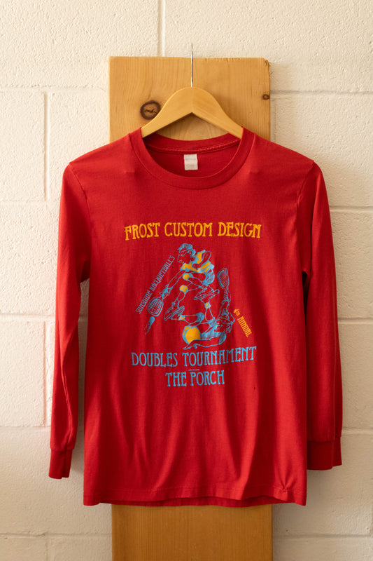 Vtg Doubles Tournament Tee : M