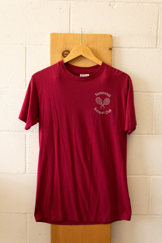 Vtg Summerhill Racquet Tee : M