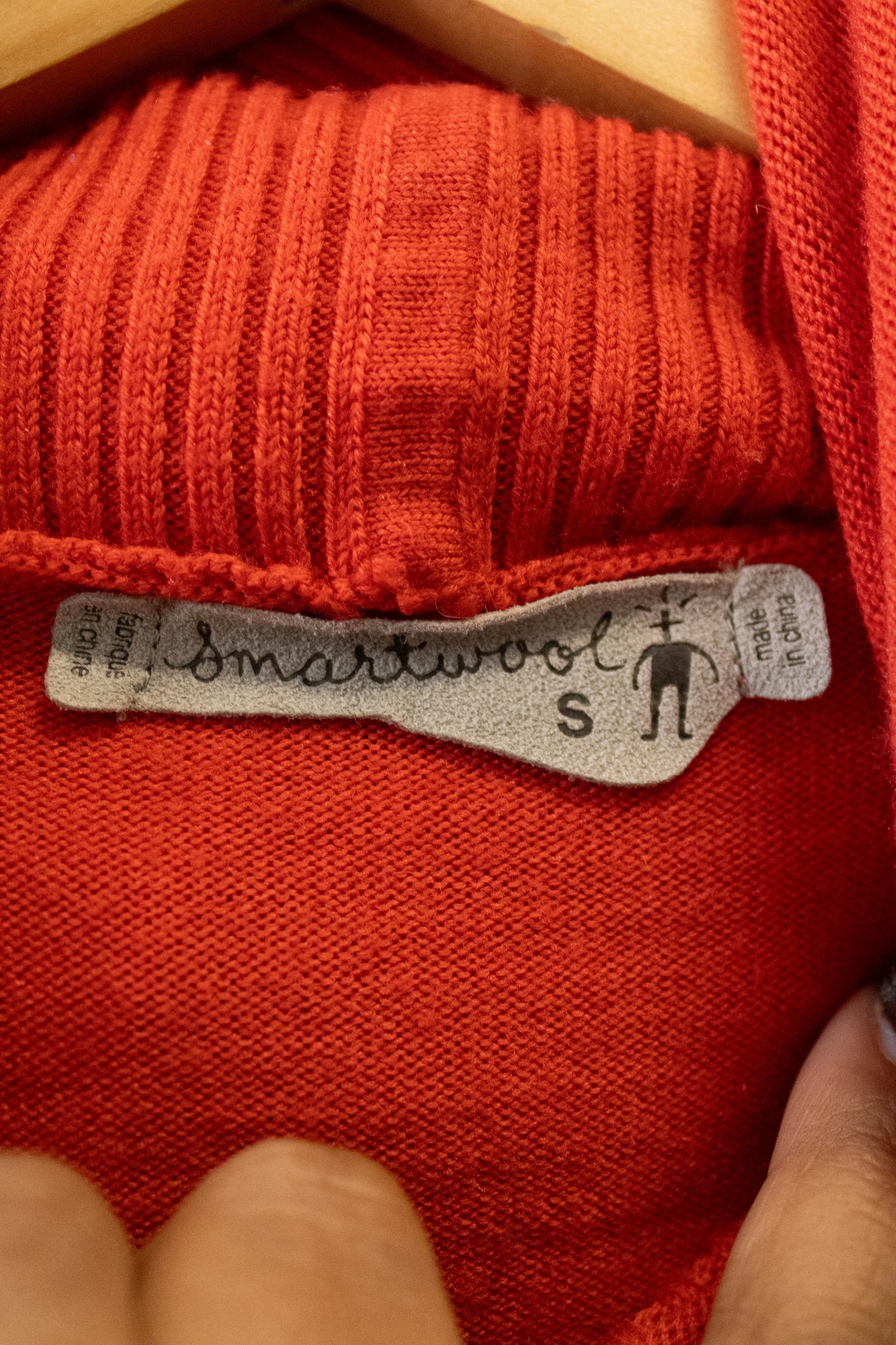 Red Smartwool Sweater : S