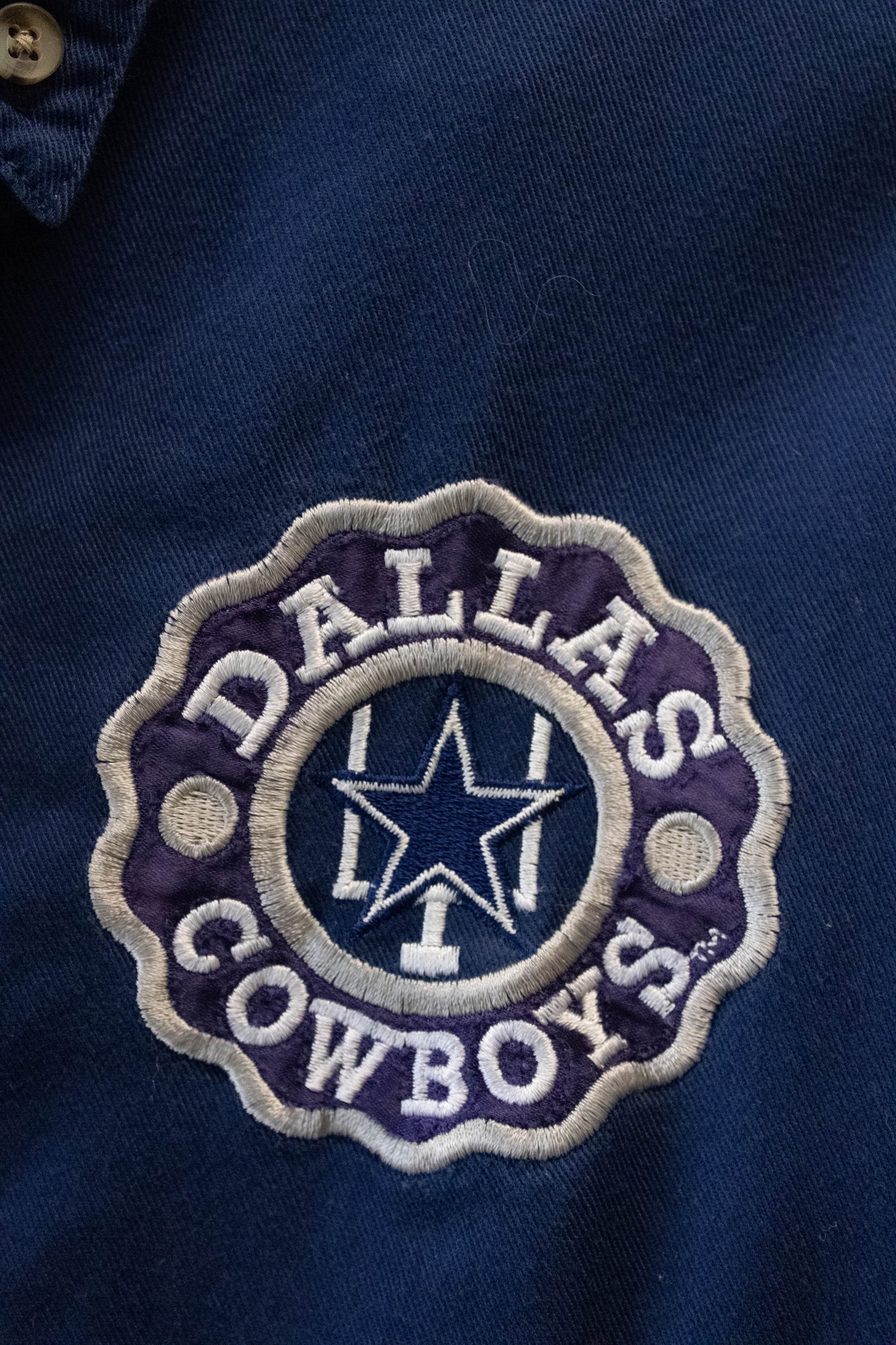 Dallas Cowboys Button Up : L