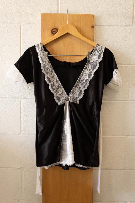 Black Lace Top : S