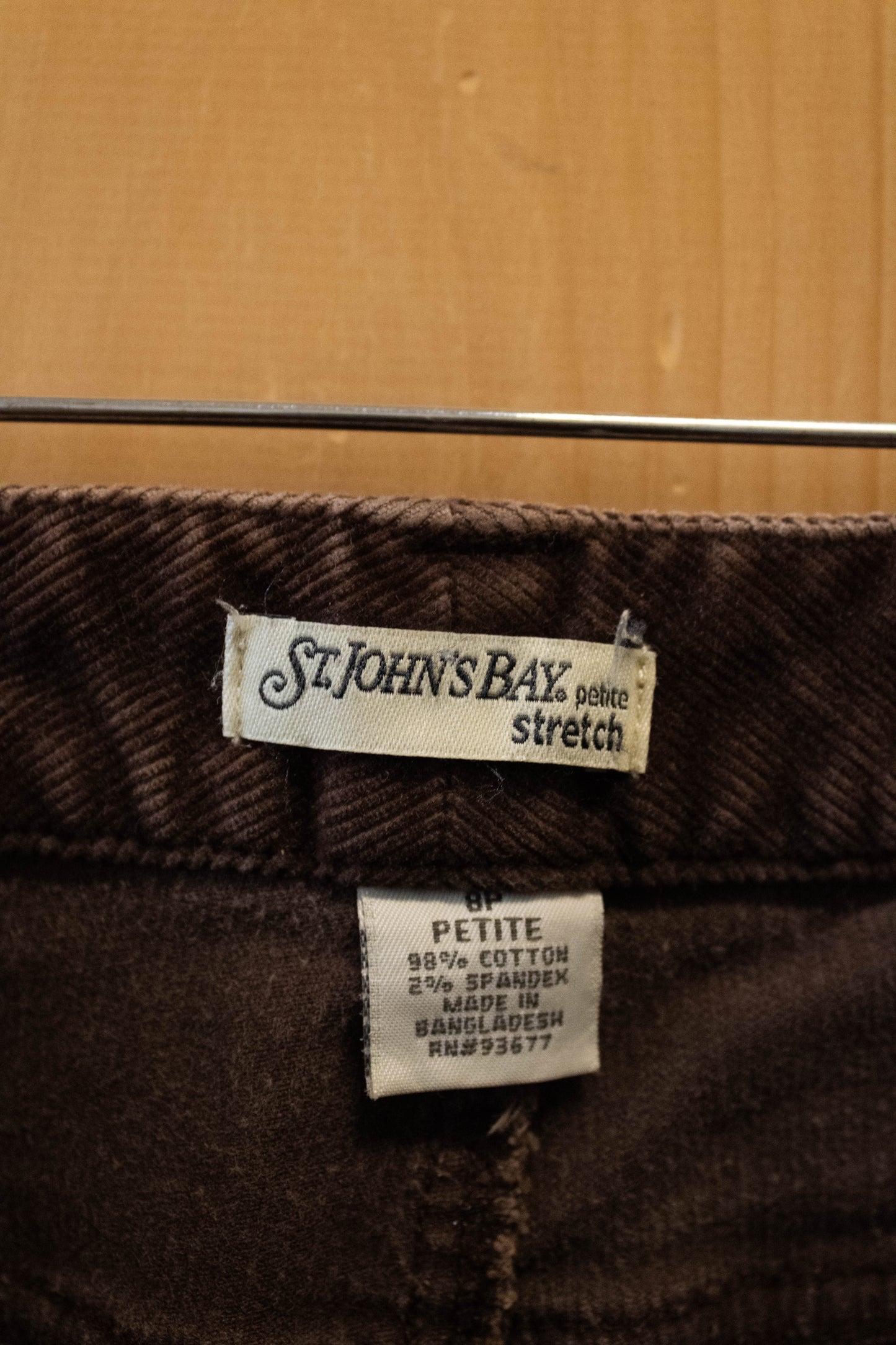 Brown Corduroy Pants : 8P