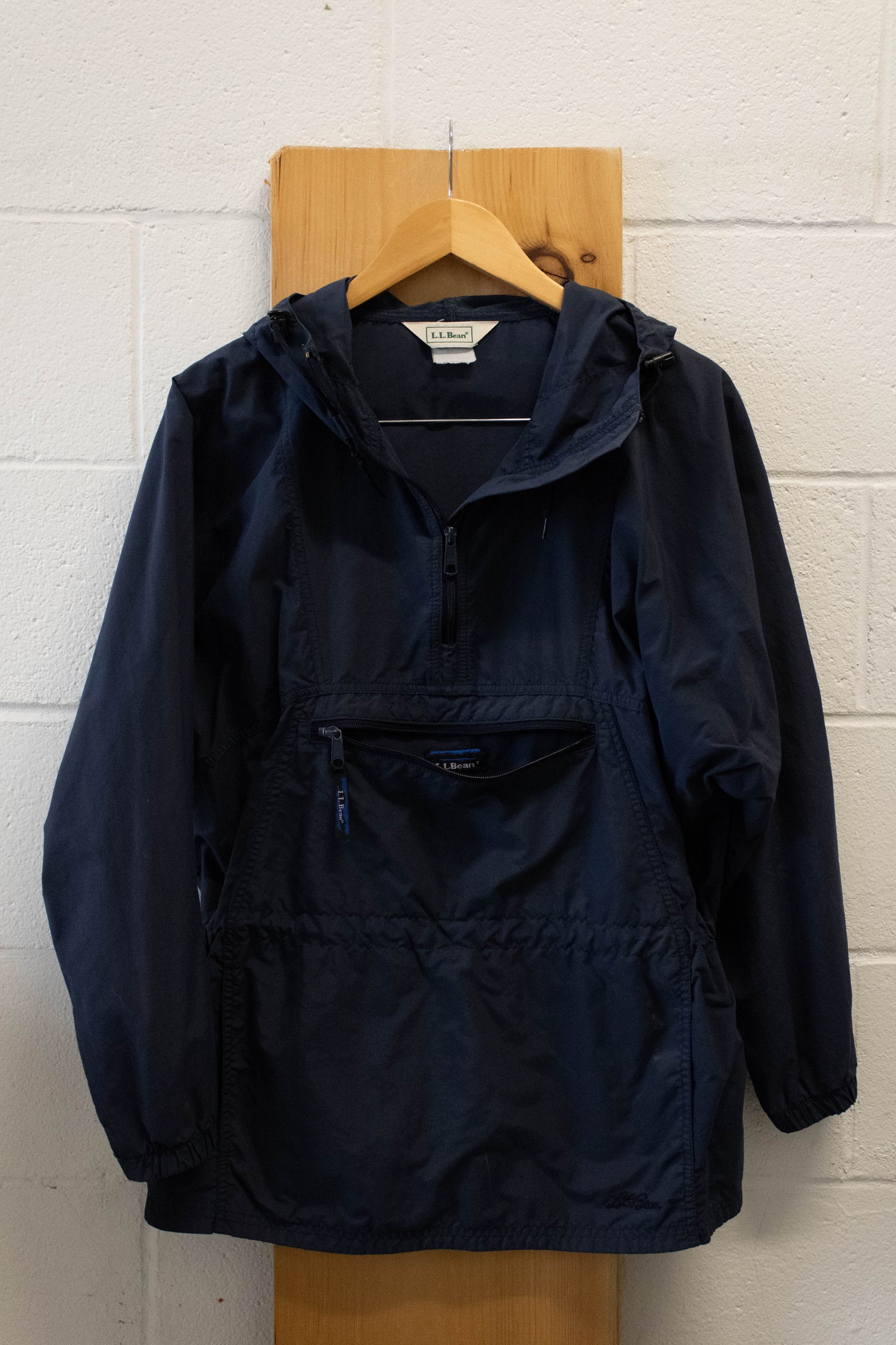 Navy L.L. Bean Windbreaker : L