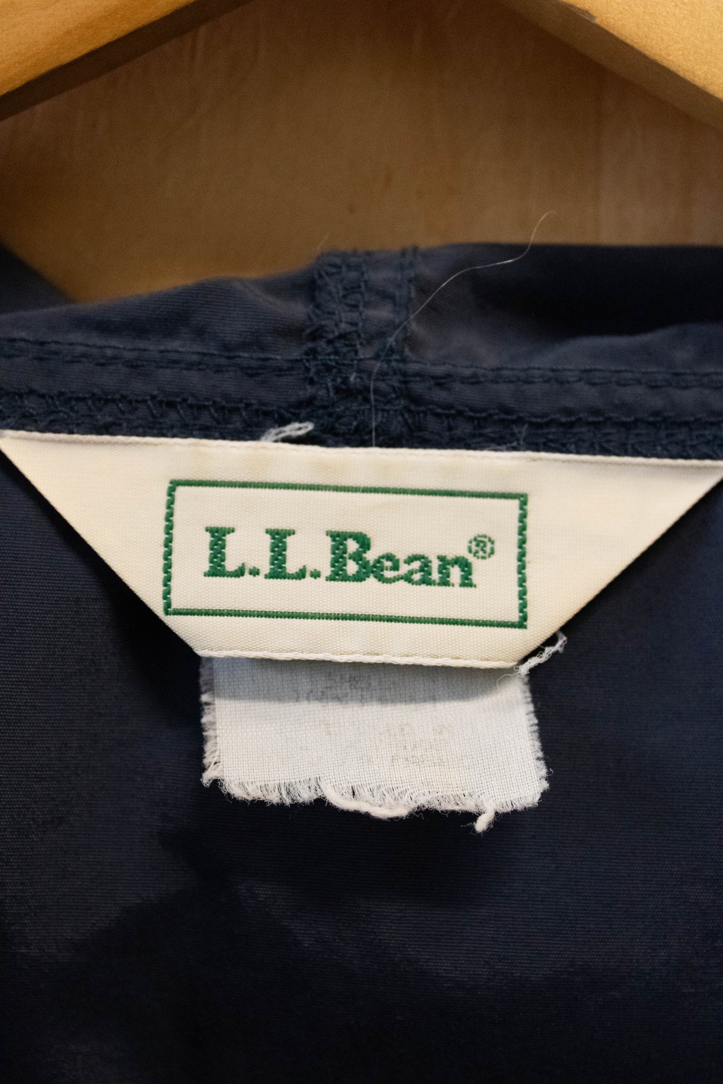 Navy L.L. Bean Windbreaker : L